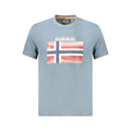 Napapijri Grigio Baumwoll-T-Shirt für Herren