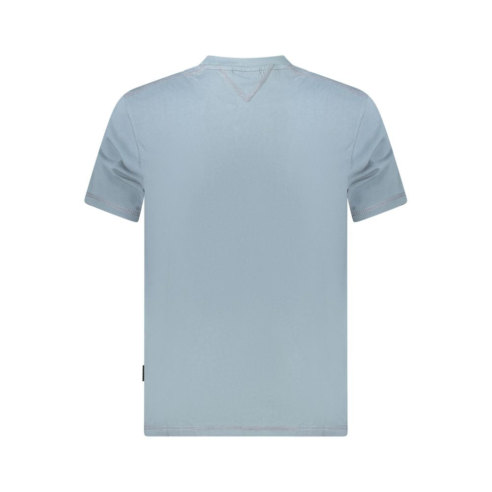 Napapijri Grigio Baumwoll-T-Shirt für Herren