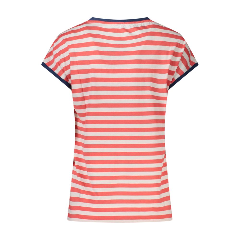 North Sails Rotes Baumwoll-T-Shirt