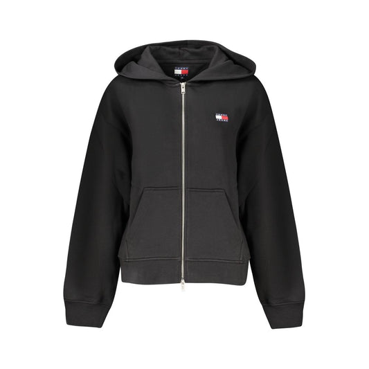 Tommy Hilfiger Schwarzer Baumwollpullover für Frauen