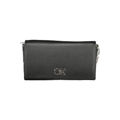 Calvin Klein Schwarze Polyester Handtasche