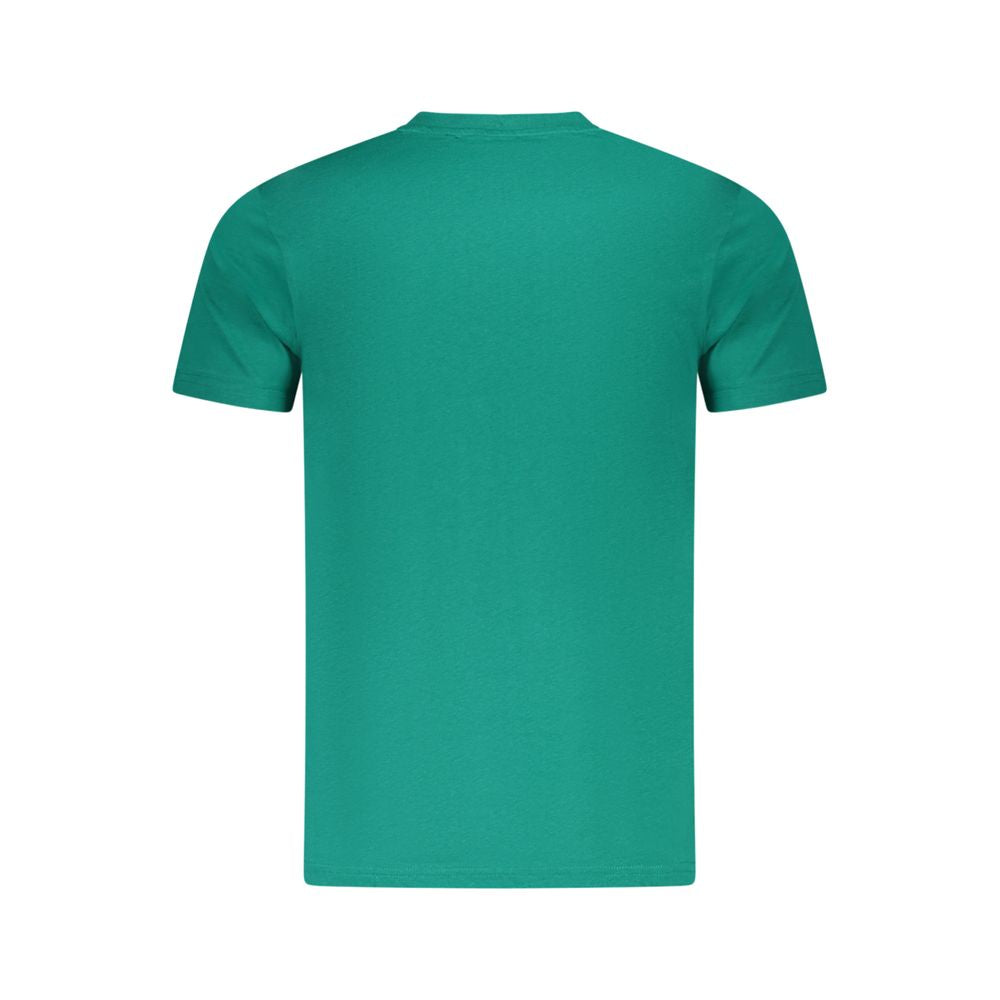 Cavalli Class Verde Baumwoll-T-Shirt für Herren