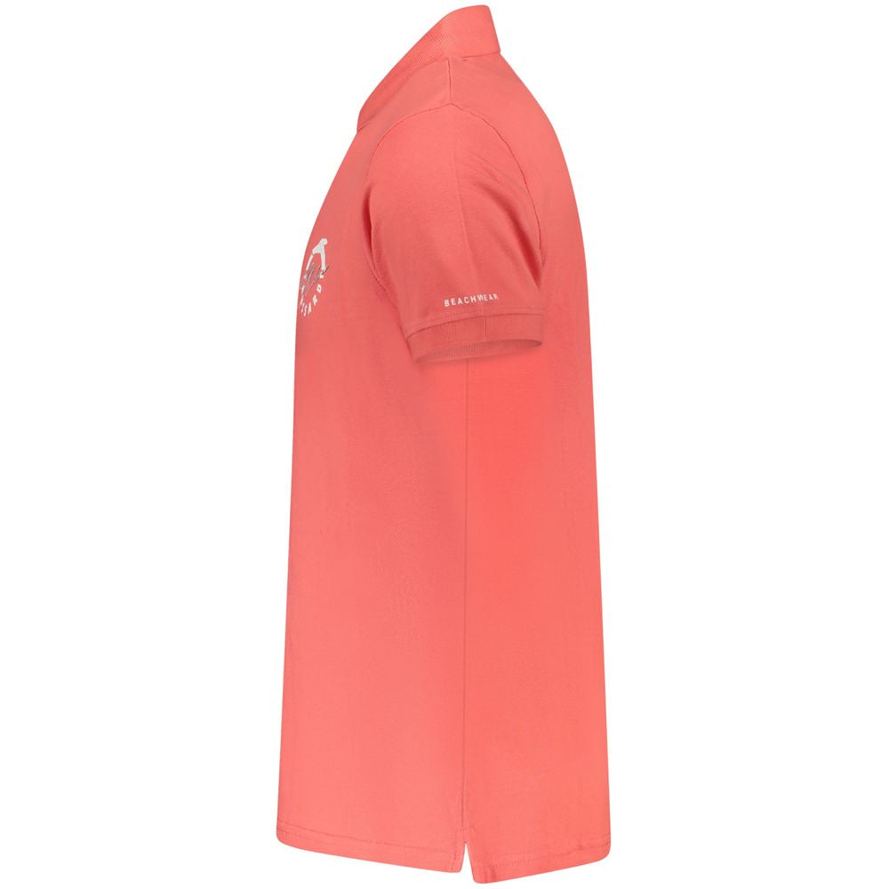 Trussardi Baumwoll-Poloshirt in Rosa