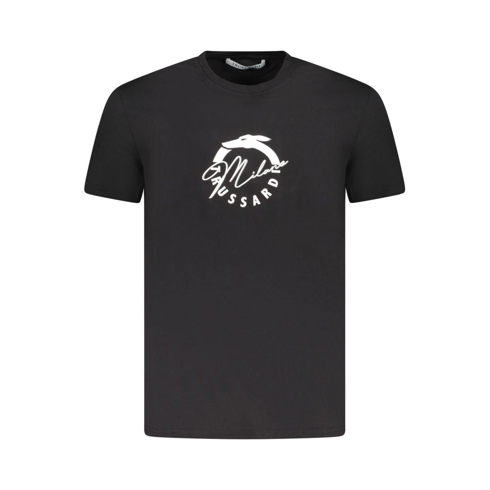 Trussardi Nero Baumwoll-T-Shirt für Herren