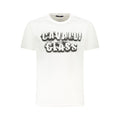 Cavalli Class Bianco Baumwoll-T-Shirt für Herren