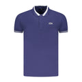 Cavalli Class Blu Cotton Herren Poloshirt