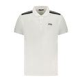 Cavalli Class Weißes Baumwoll-Poloshirt