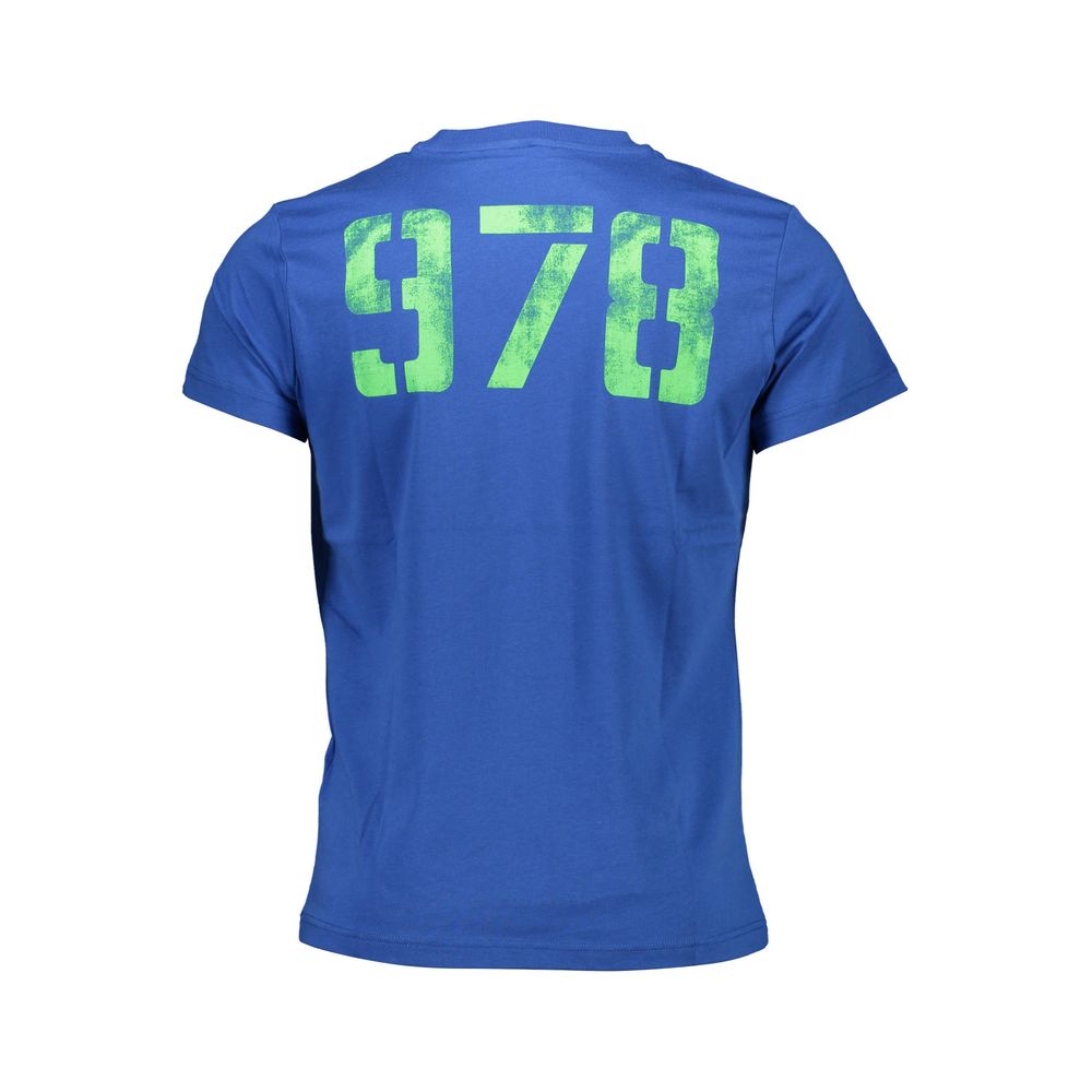 Diesel Blu Baumwoll-T-Shirt für Herren