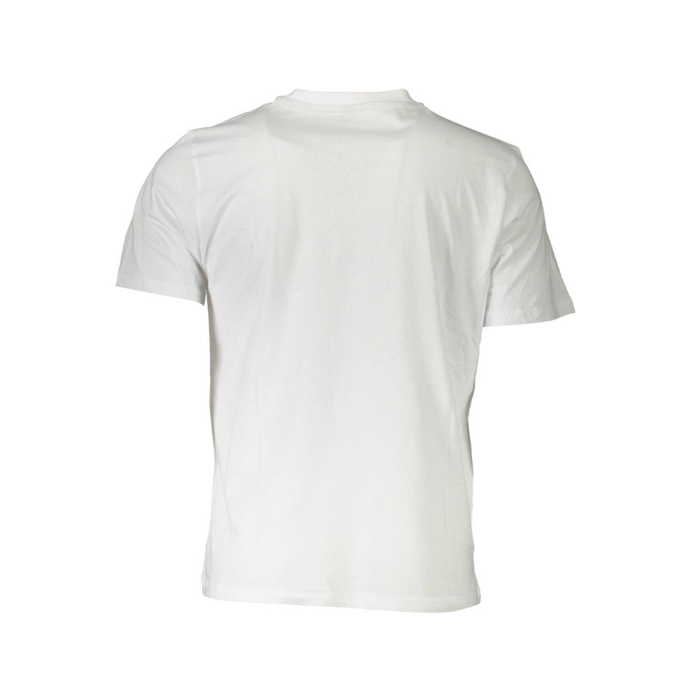 North Sails Weißes Herren-T-Shirt aus Baumwolle