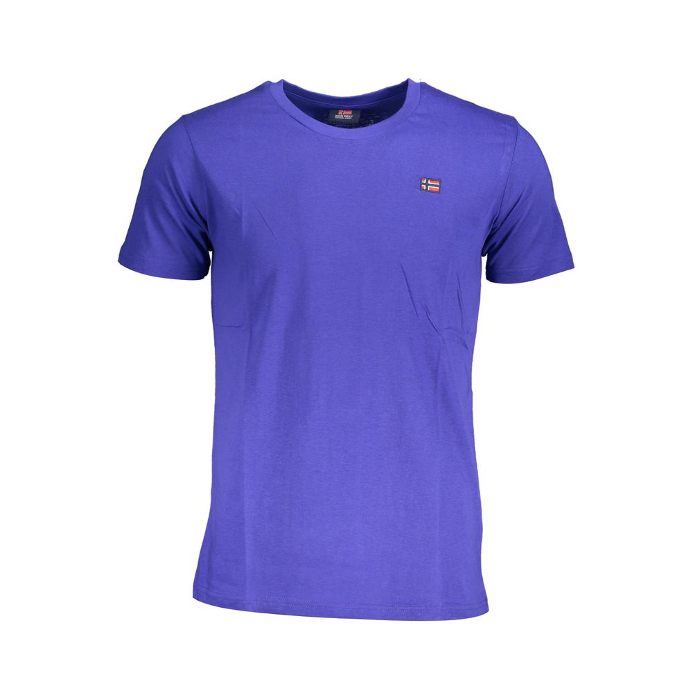 Norway 1963 Cotton T-Shirt in Blue
