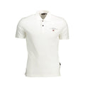 Napapijri Weißes Herren-Poloshirt aus Baumwolle