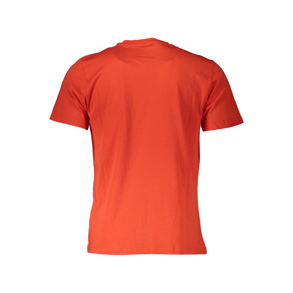 North Sails Rosso Baumwoll-T-Shirt für Herren