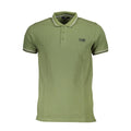 Cavalli Class Grünes Herren-Poloshirt aus Baumwolle