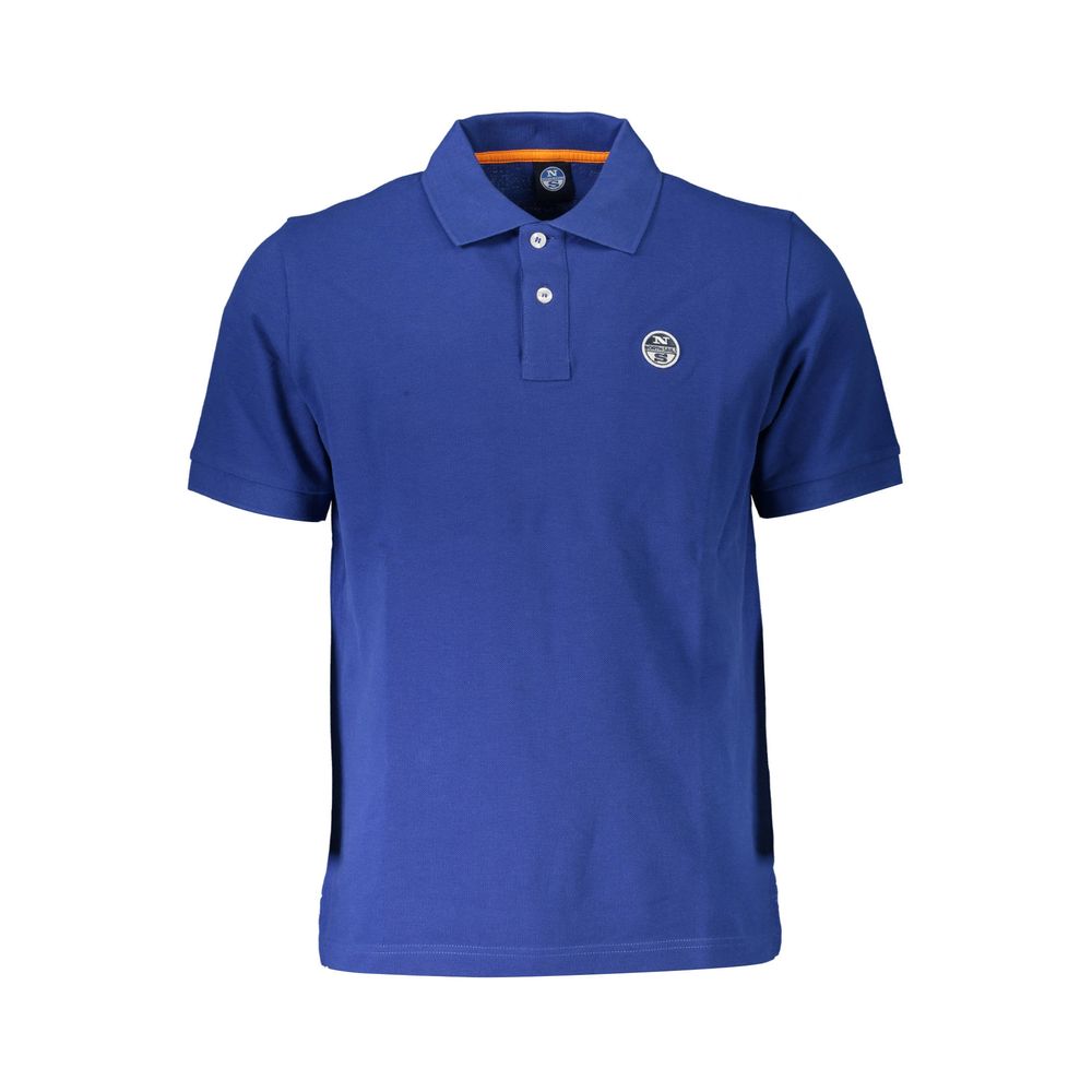 North Sails Blaues Baumwoll-Poloshirt für Herren
