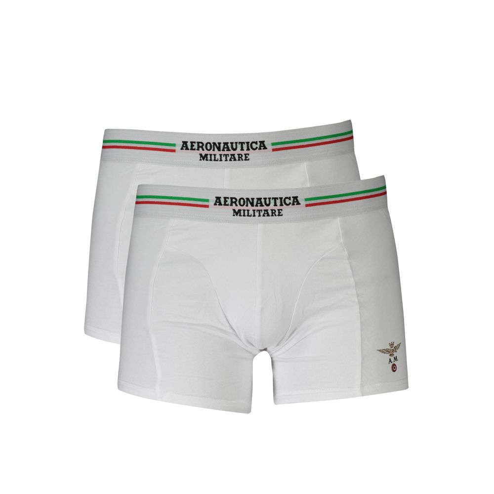 Aeronautica Militare Baumwollunterwäsche in Weiß