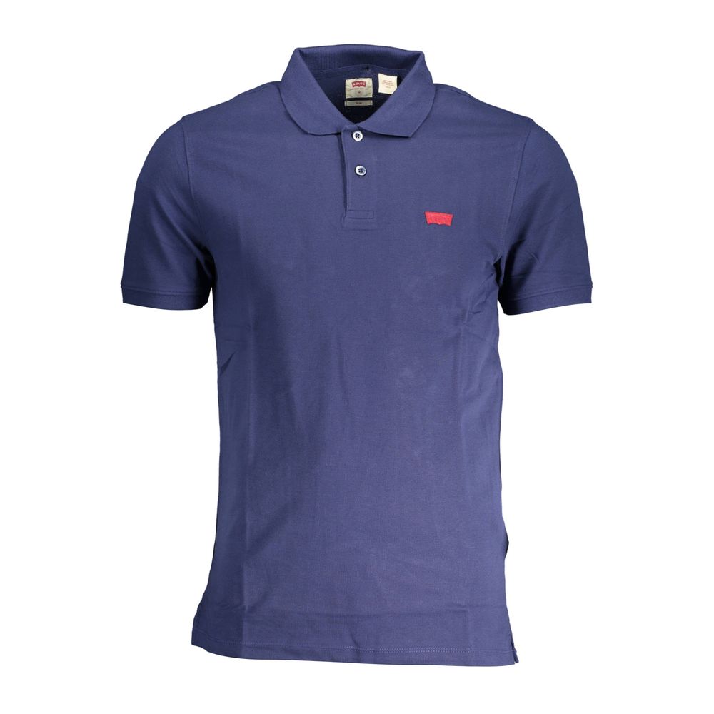Levi's Blaues Baumwoll-Poloshirt für Herren