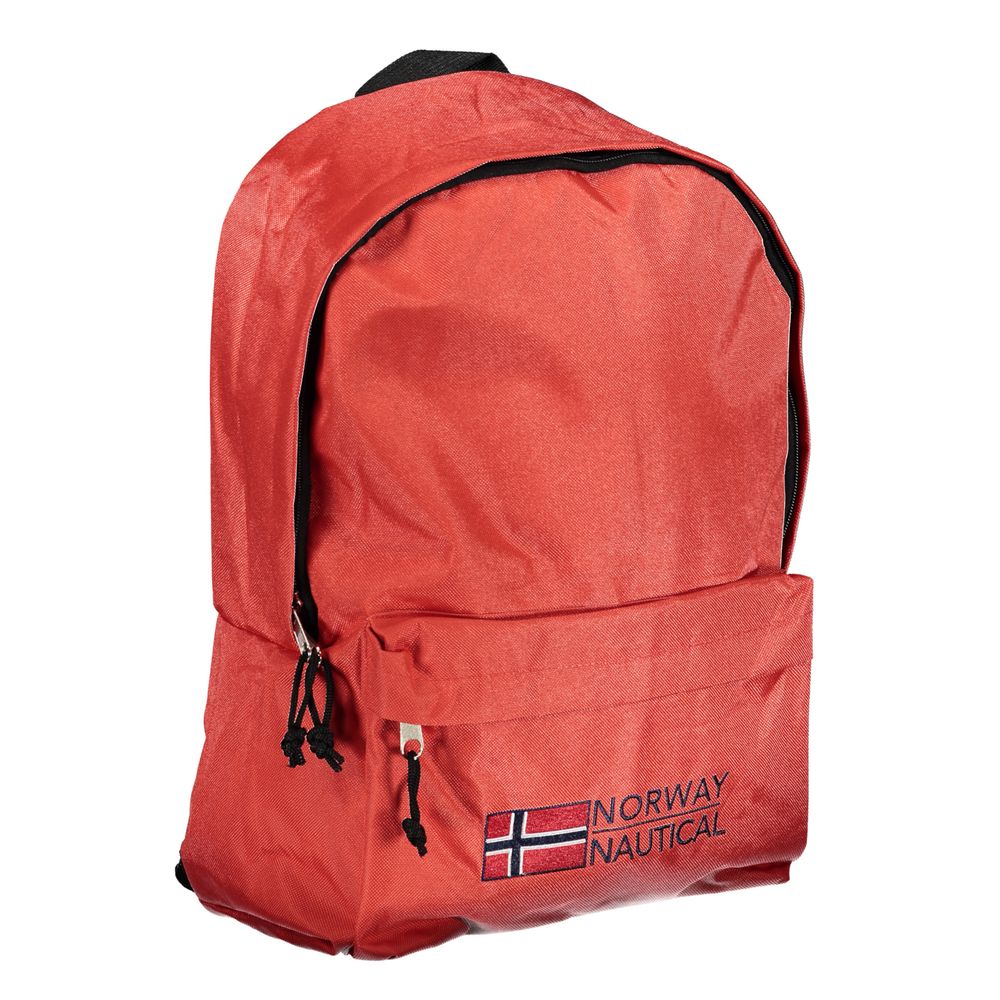 Norway 1963 Roter Polyester-Rucksack