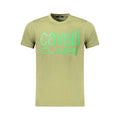 Cavalli Class Verde Baumwoll-T-Shirt für Herren