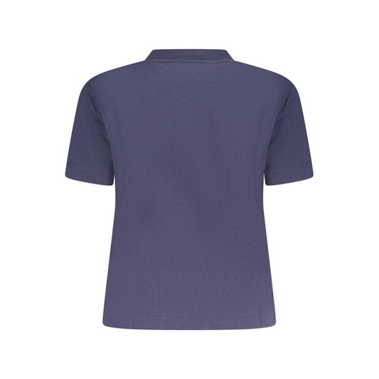 Calvin Klein T-Shirt aus blauer Baumwolle für Frauen