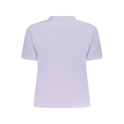 Calvin Klein Lila Baumwolle Frauen T-Shirt