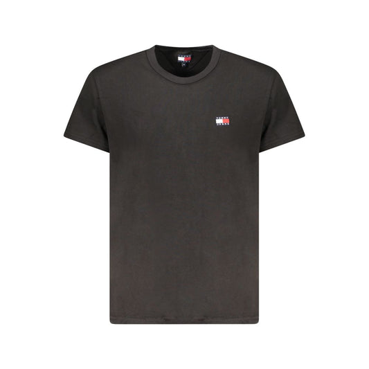 Tommy Hilfiger Baumwoll-T-Shirt in Schwarz