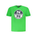 North Sails Herren-T-Shirt aus Verde-Baumwolle