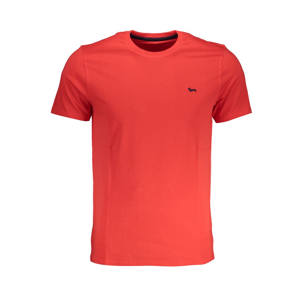 Harmont & Blaine Rosso Baumwoll-T-Shirt für Herren