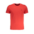 Harmont & Blaine Rosso Baumwoll-T-Shirt für Herren