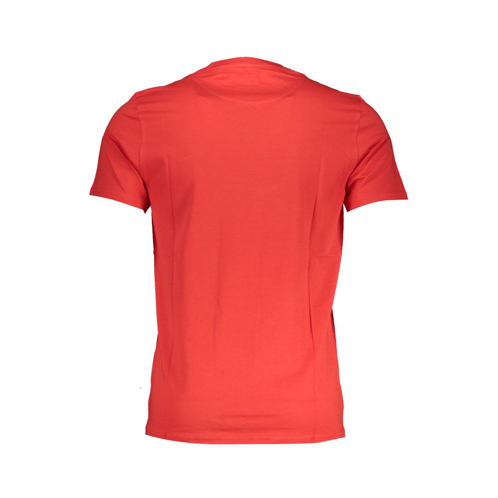 Harmont & Blaine Rosso Baumwoll-T-Shirt für Herren