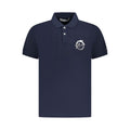 Trussardi Blu Cotton Herren Poloshirt