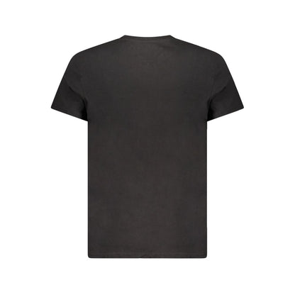 Tommy Hilfiger Baumwoll-T-Shirt in Schwarz