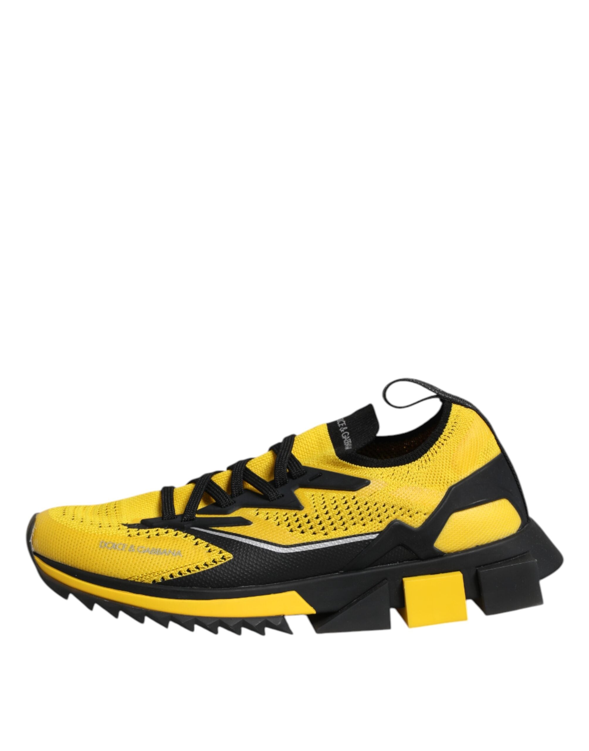 Dolce & Gabbana Gelb SORRENTO Sport Stretch Turnschuhe Schuhe