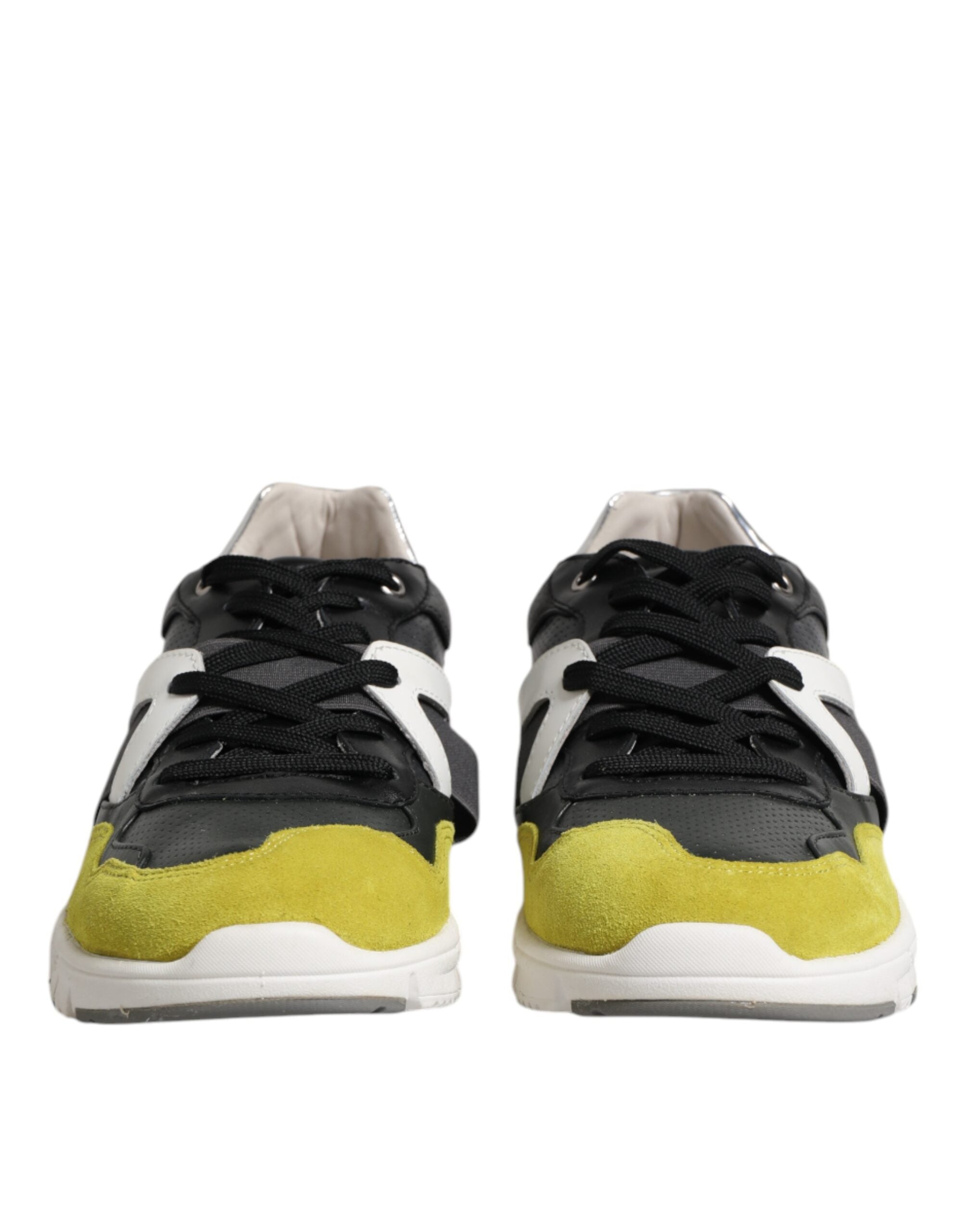 Dolce & Gabbana Multicolor Lace Up Low Top Men's Sneakers Shoes