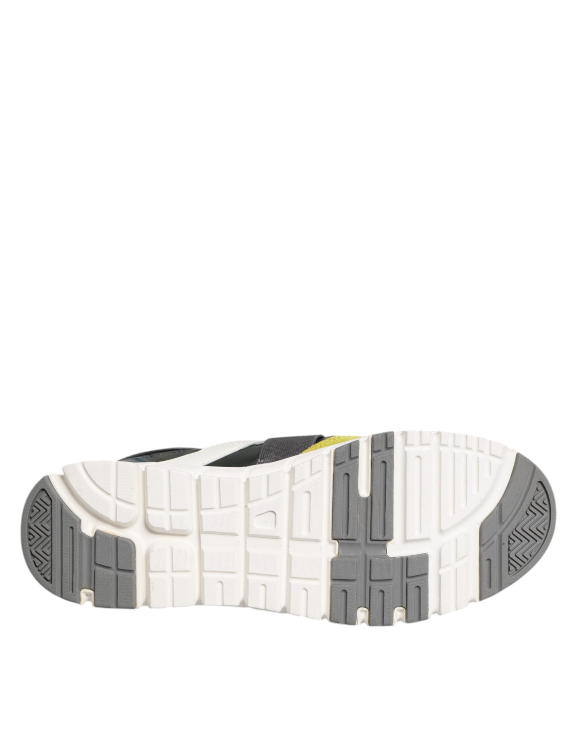 Dolce & Gabbana Multicolor Lace Up Low Top Men's Sneakers Shoes