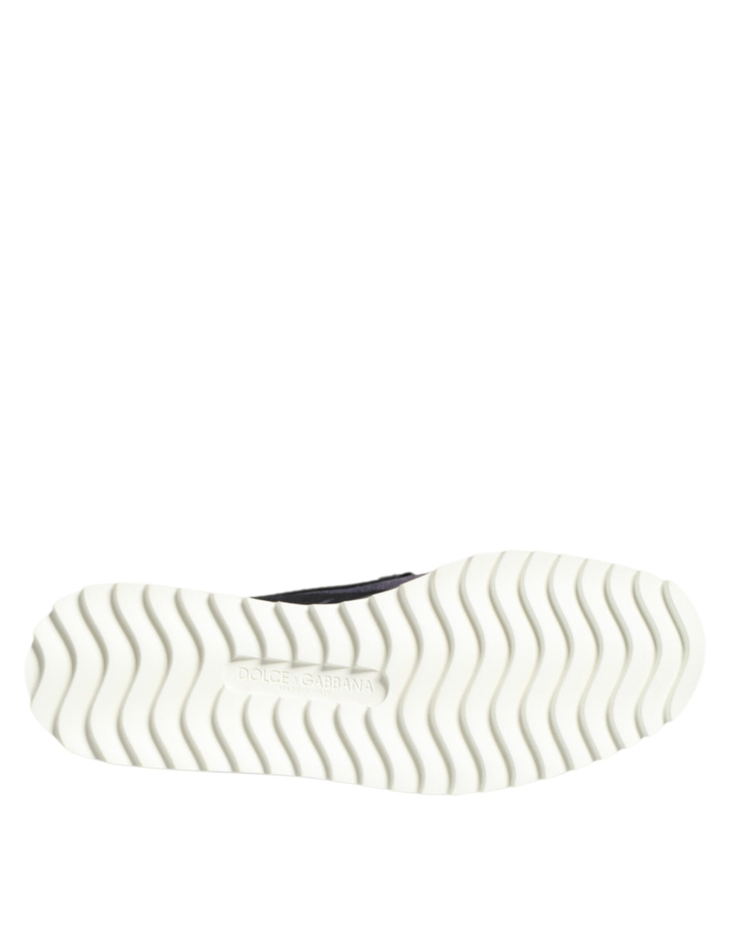 Dolce & Gabbana Black Tropical Slip-On Men's Sneakers Shoes