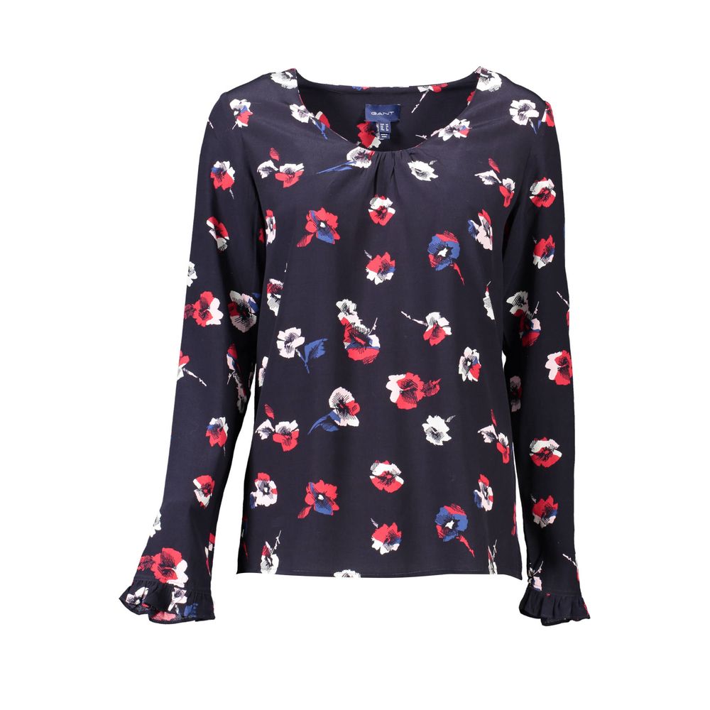 Gant Blauer Viskose-Pullover