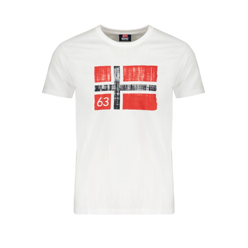 Norway 1963 white cotton T-shirt