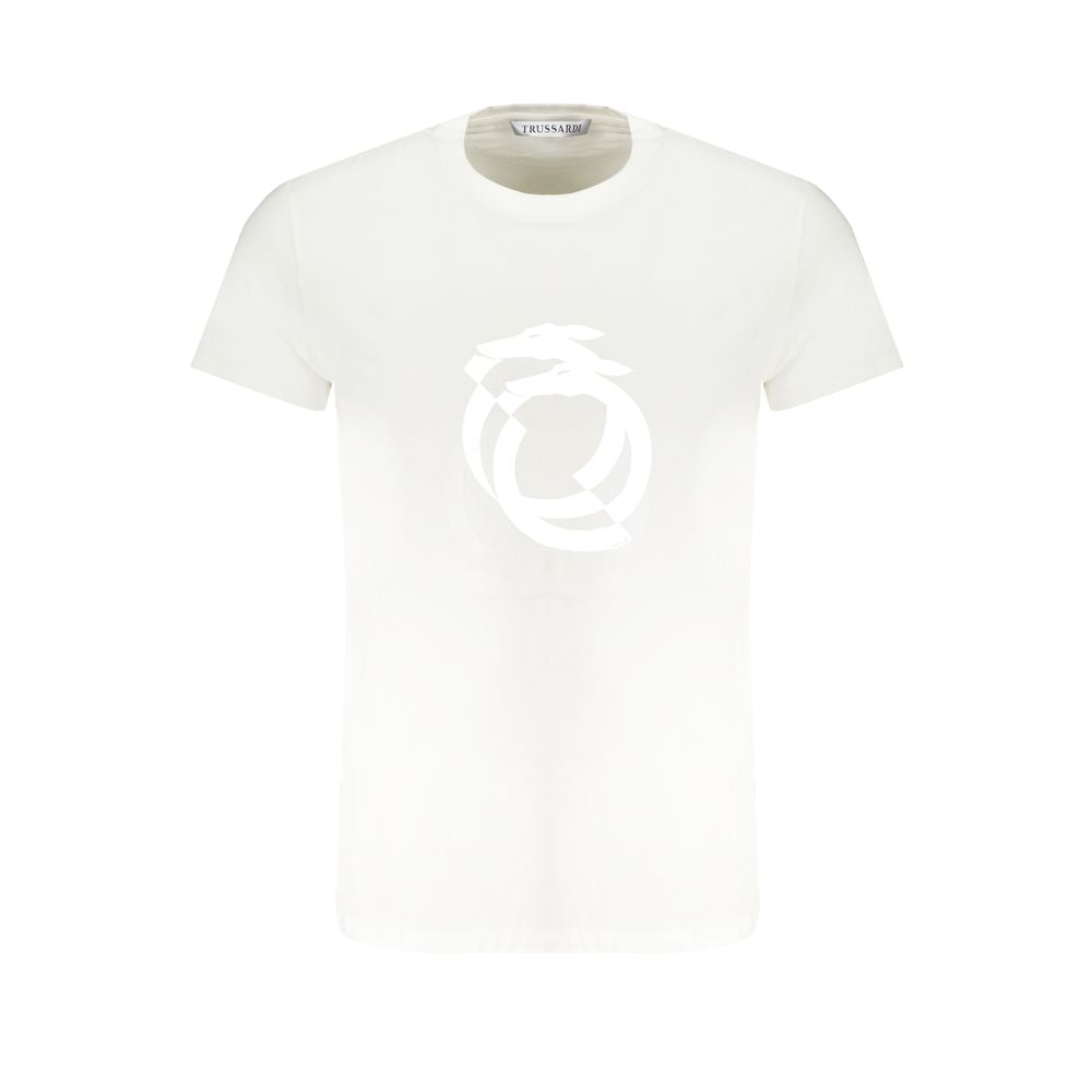 Trussardi white cotton T-shirt