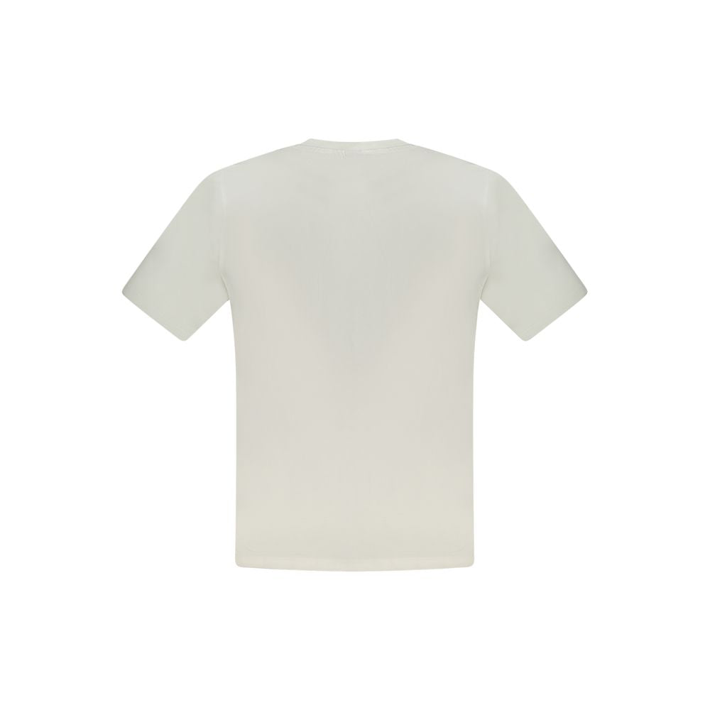 North Sails Bianco Baumwoll-T-Shirt für Herren
