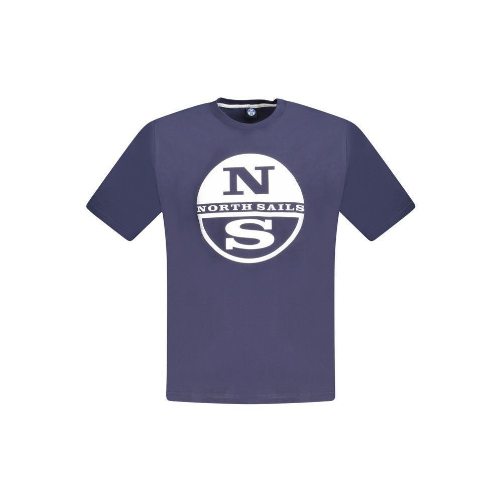 North Sails Cotton T-Shirt in Blue