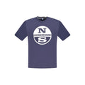 North Sails Cotton T-Shirt in Blue