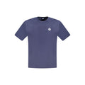 North Sails Blu Baumwoll-T-Shirt für Herren