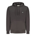 Calvin Klein Baumwoll-Sweatshirt in Schwarz