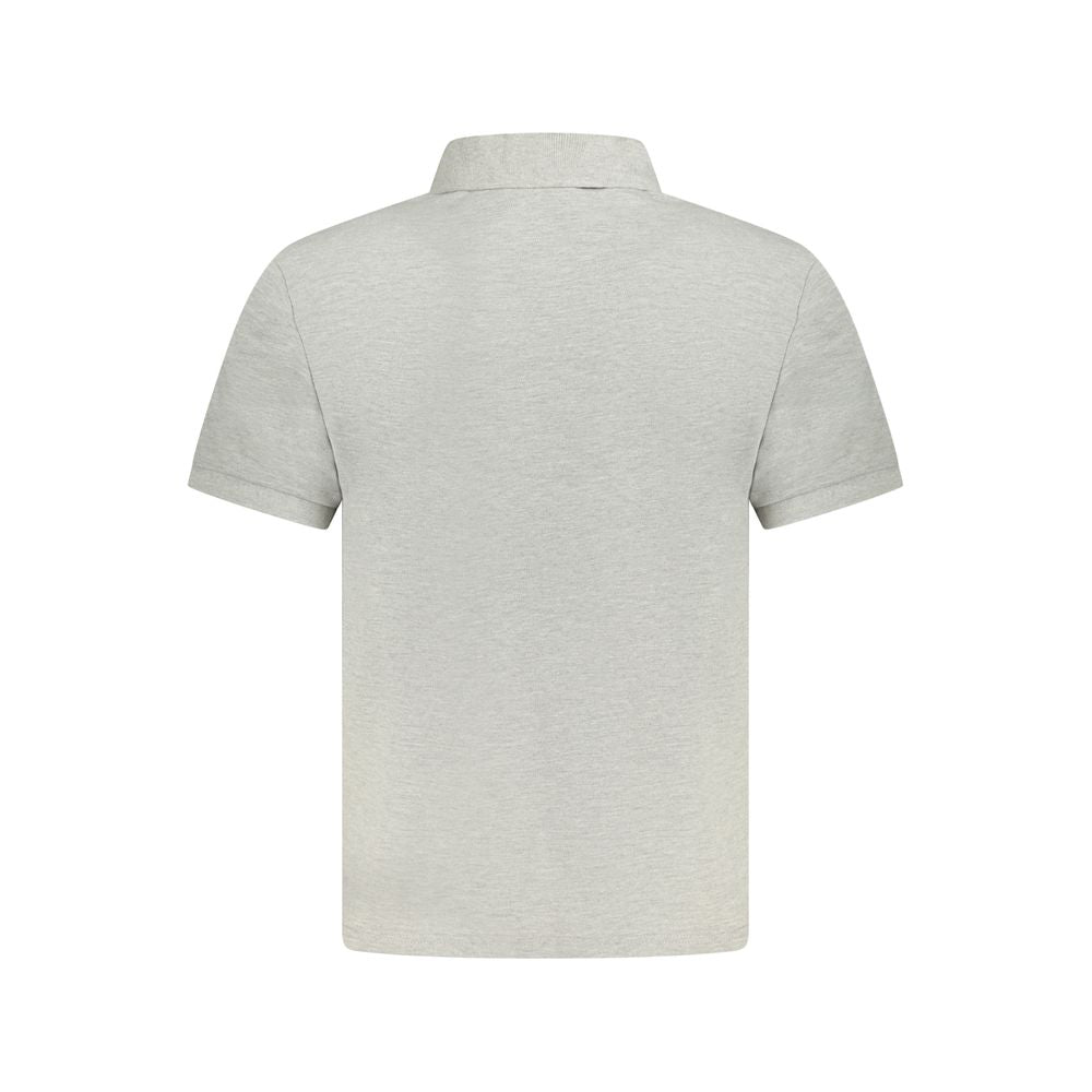 North Sails Grey Cotton Polo Shirt