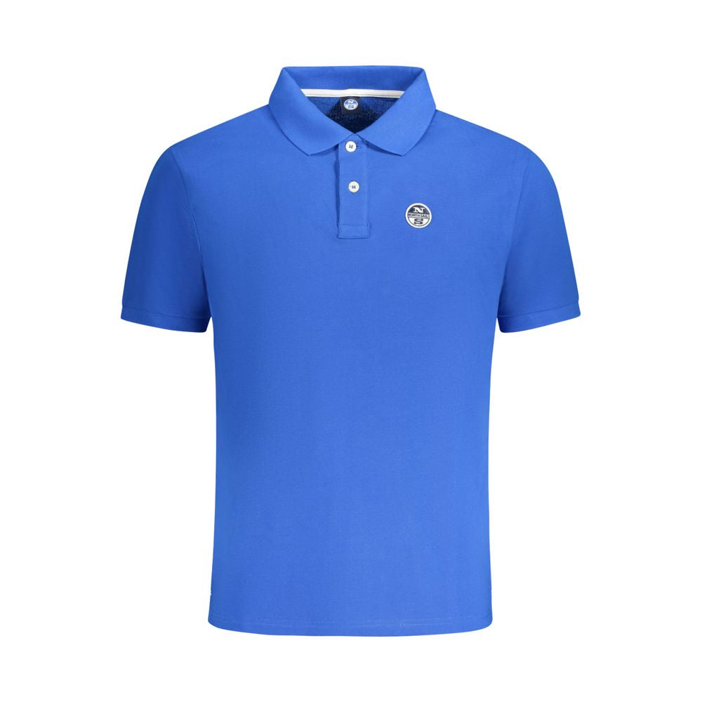 North Sails Blaues Baumwoll-Poloshirt für Herren