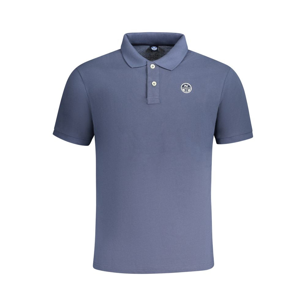 North Sails Blaues Baumwoll-Poloshirt für Herren