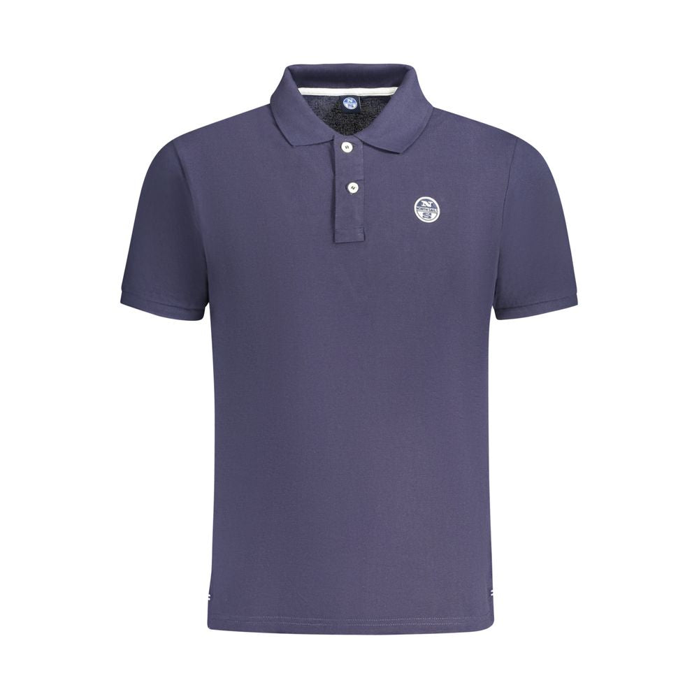 North Sails Blaues Baumwoll-Poloshirt für Herren