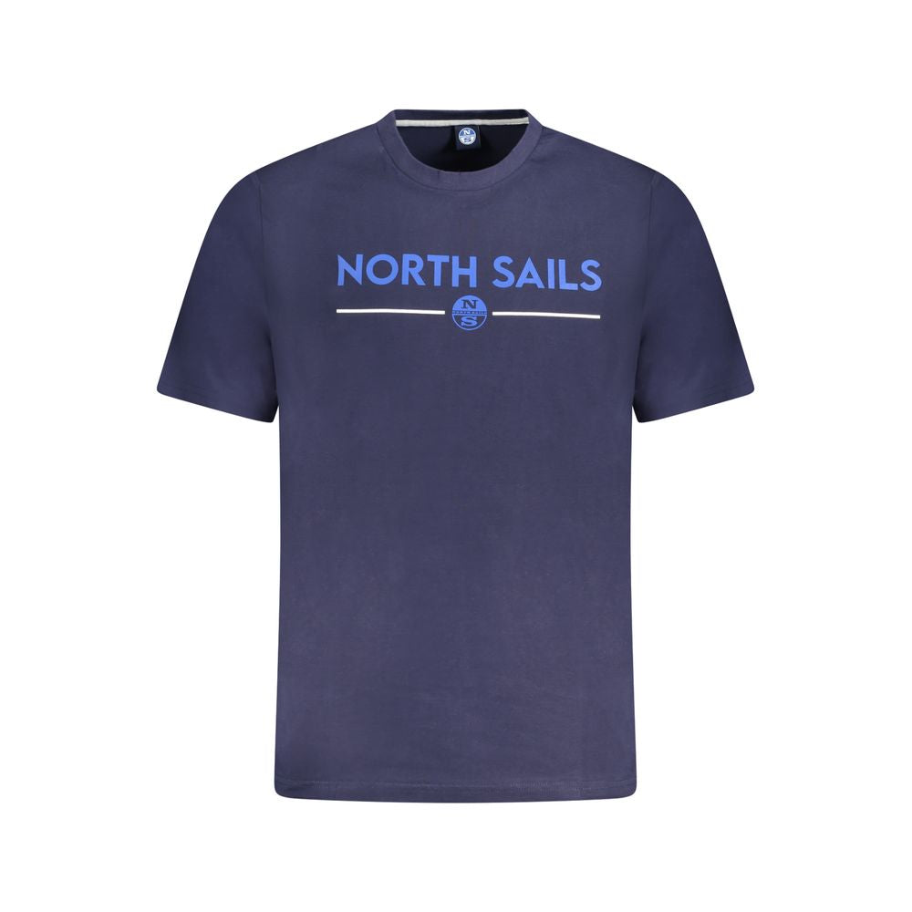North Sails Cotton T-Shirt in Blue
