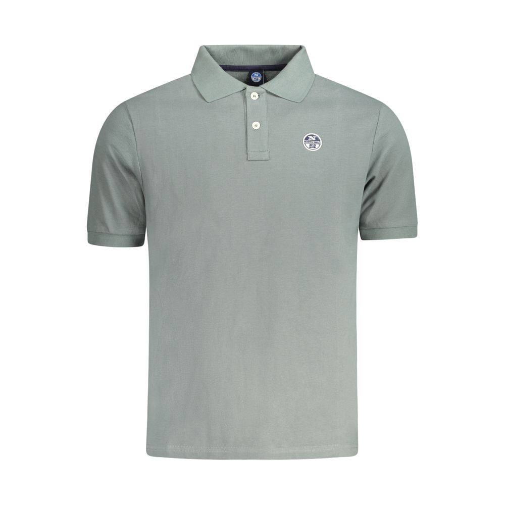 North Sails Cotton Polo Shirt in Green