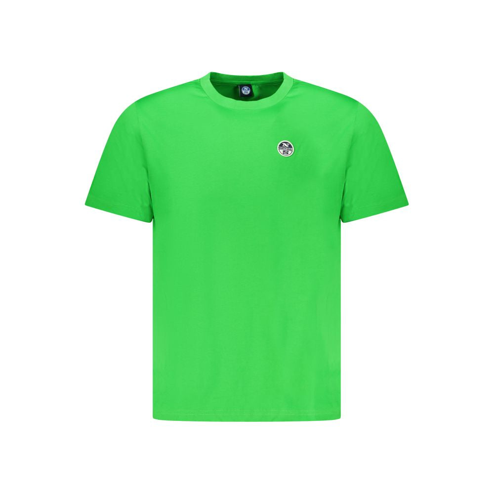 North Sails Verde Baumwoll-T-Shirt für Herren